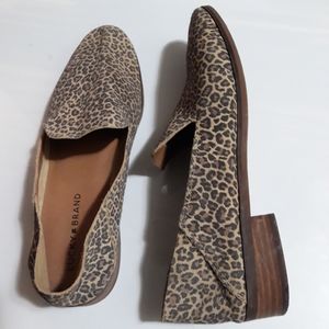Lucky Brand Cahill leopard shoes size 10M.
